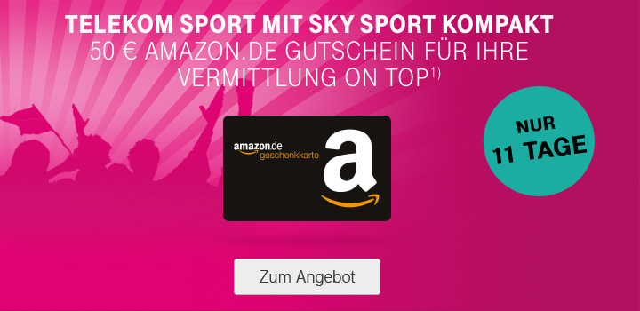 Nur kurze Zeit: Top-Provision + Amazon.de-Gutschein on top