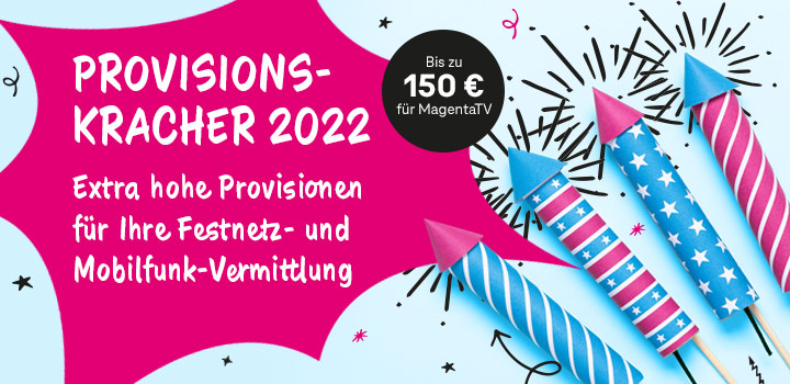 Provisionskracher 2022 🌠 Es geht wieder los!