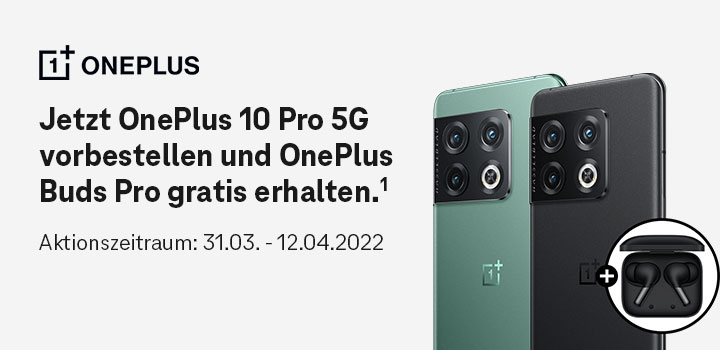 Das neue OnePlus 10 Pro 5G ist da  mit kostenlosen Kopfhrern