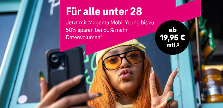 MagentaMobil Young: 240  sparen bis zum 30.05.2022