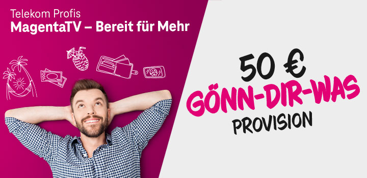 Telekom Profis Aktion  50  Gnn-Dir-Was Provision