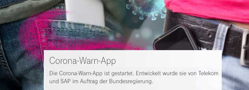 Telekom und SAP verffentlichen Corona-Warn-App