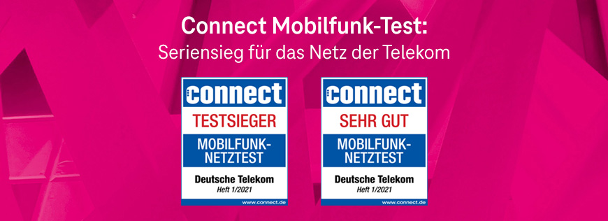 Telekom gewinnt den connect-Netztest  Zehnter Sieg in Folge