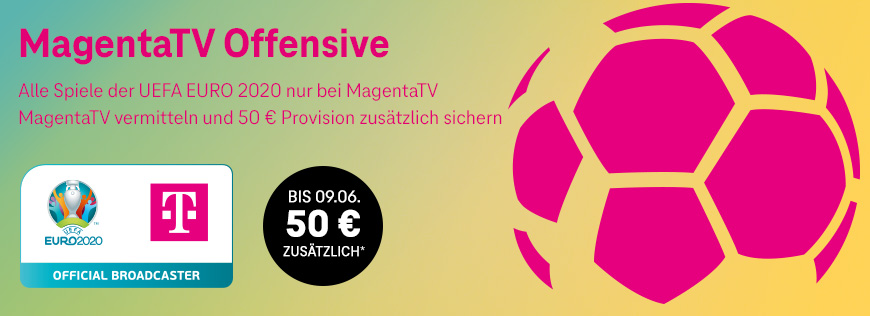 MagentaTV Offensive - Filme, Fernsehen, Fuball und 50  Extra-Provision