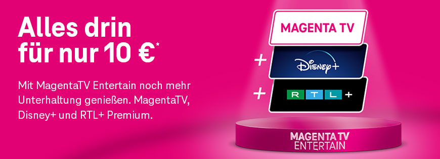 MagentaTV Entertain  Fr nur 10 /mtl