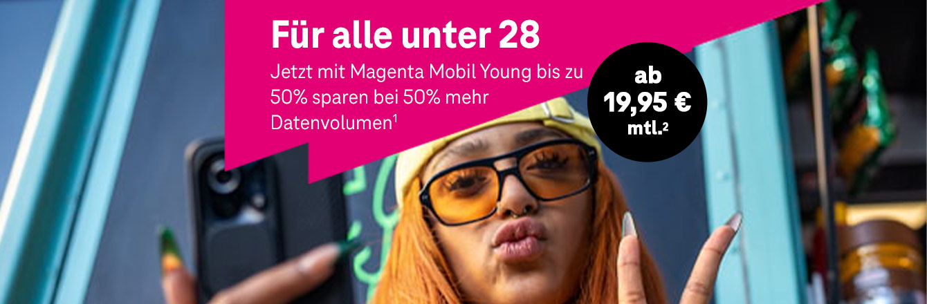 MagentaMobil Young: 240  sparen bis zum 30.05.2022