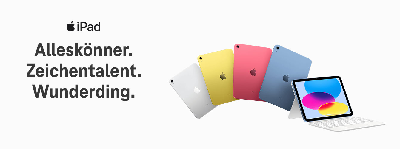 Die neuen Apple iPads  Jetzt bei der Telekom bestellen