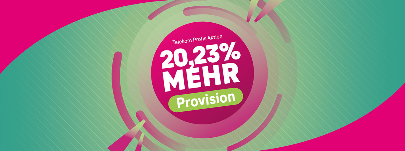 💶 20,23 % mehr Provision  Es ist so weit, die Prozente-Aktion ist wieder da! 💶