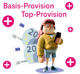 Telekom Profis Aktion - 40  Extra-Provision